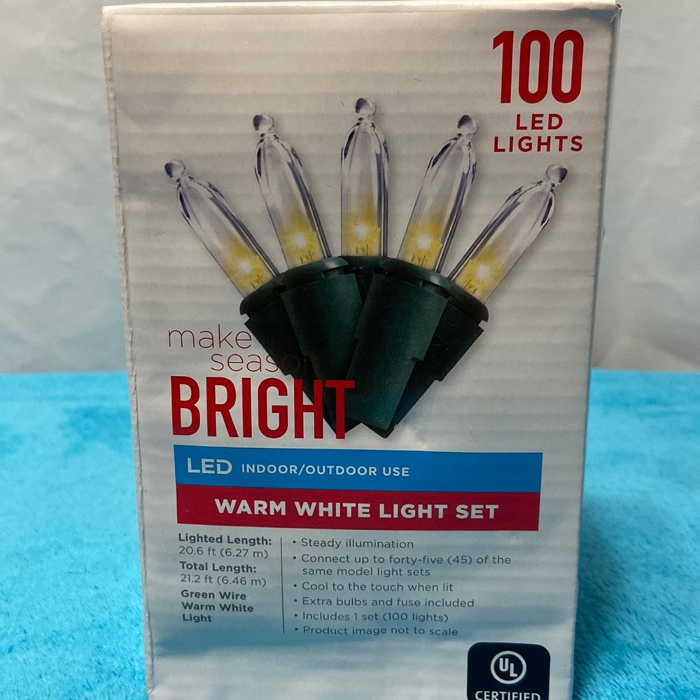 Warm White Light Set - 100ct.